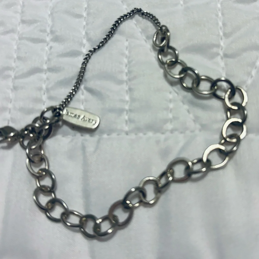James Avery Forged Link Charm Bracelet Small - NEVER WORN - Picture 9 of 11